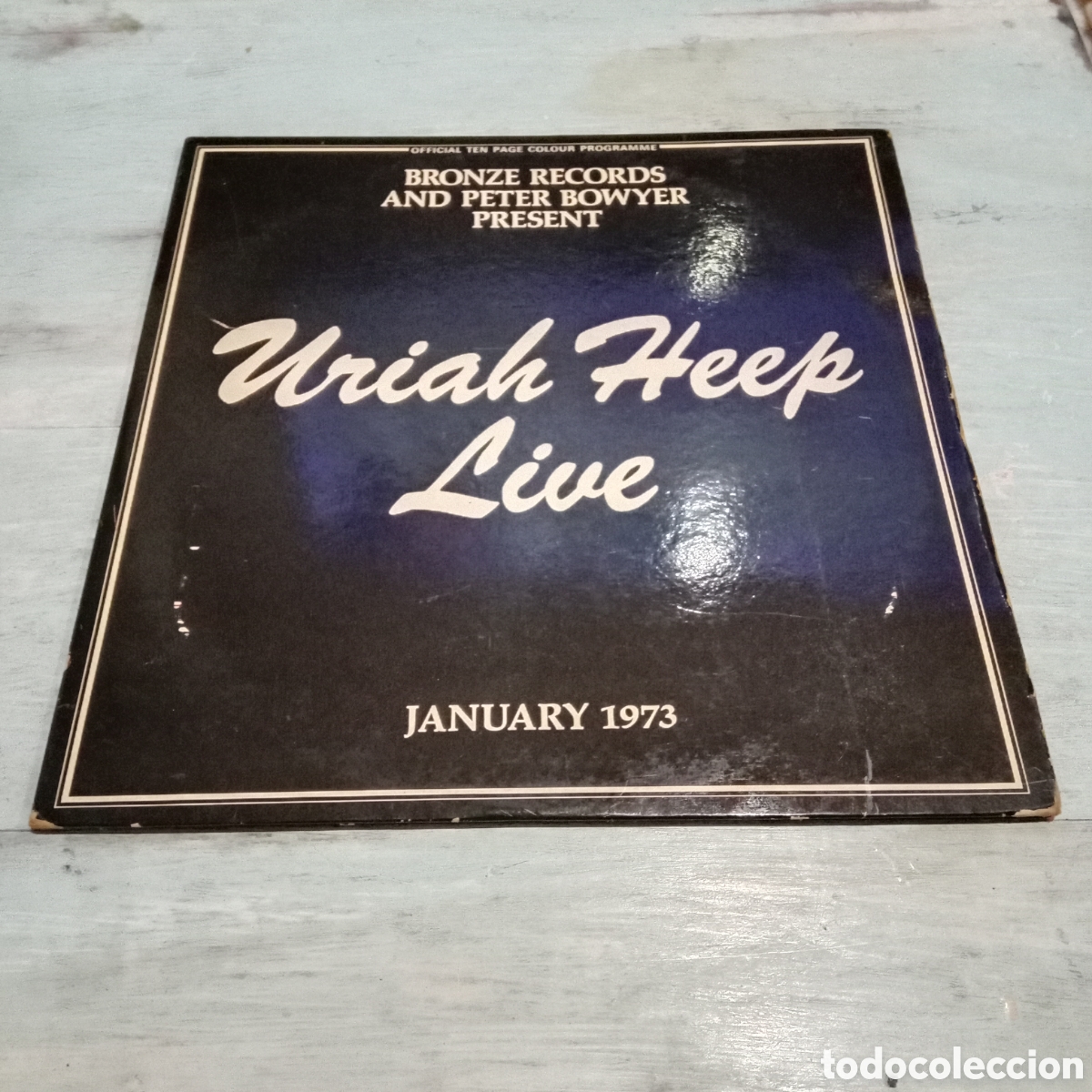 Discos de vinilo: URIAH HEEP - URIAH HEEP LIVE - LP DOBLE GATEFOLD