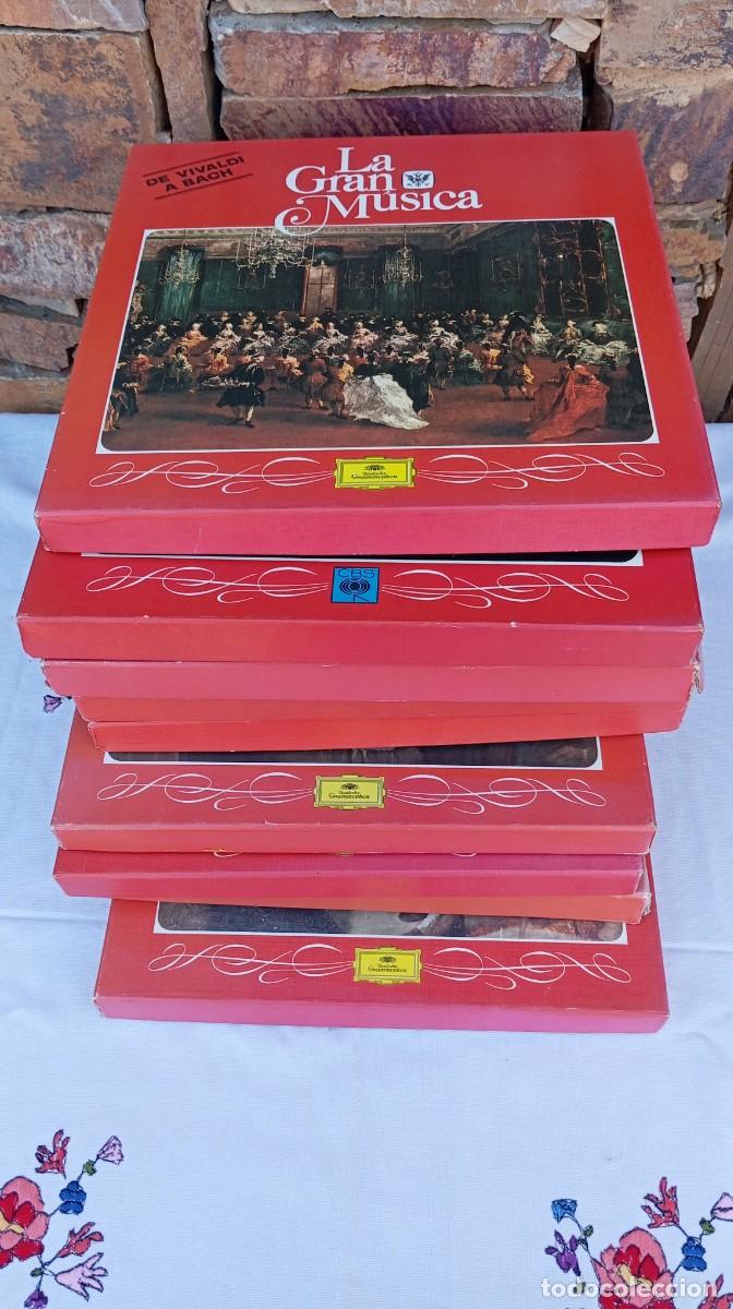 Discos de vinilo: Colecci&oacute;n LP VINILOS Cl&aacute;sica Deutsche Grammophon &mdash; La Gran M&uacute;sica / La M&uacute;sica Elegida &mdash; 9 estuches