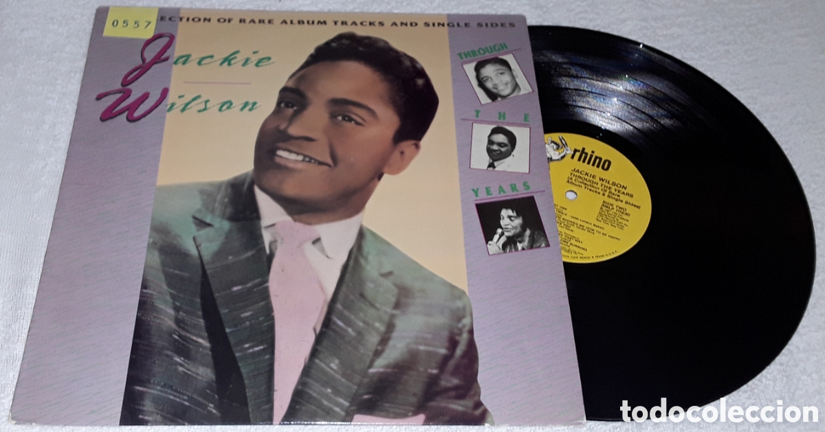 Discos de vinilo: LP - JACKIE WILSON - THROUGH THE YEARS - MADE IN USA 1987