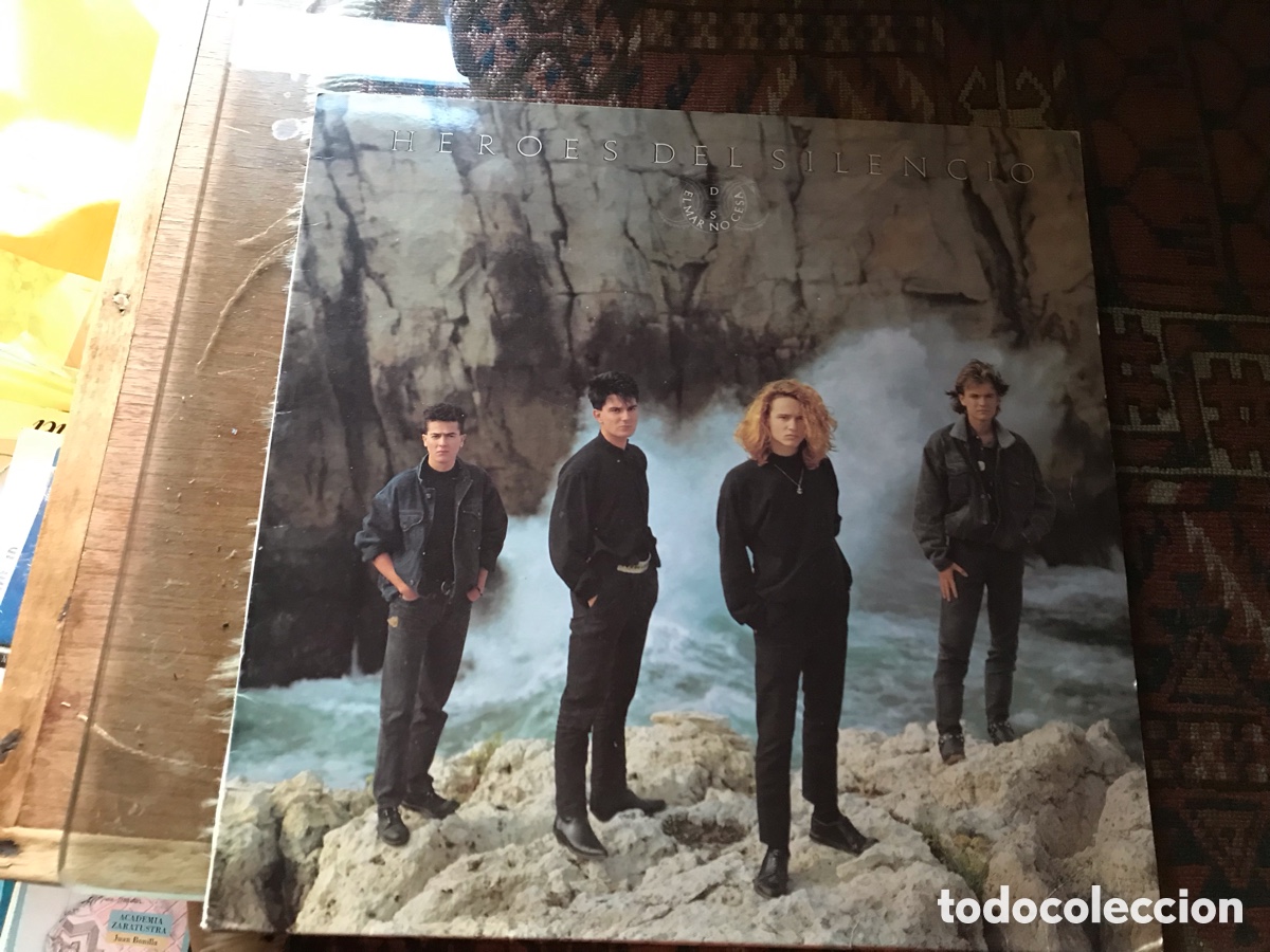 Discos de vinilo: El mar no cesa. H&eacute;roes del silencio