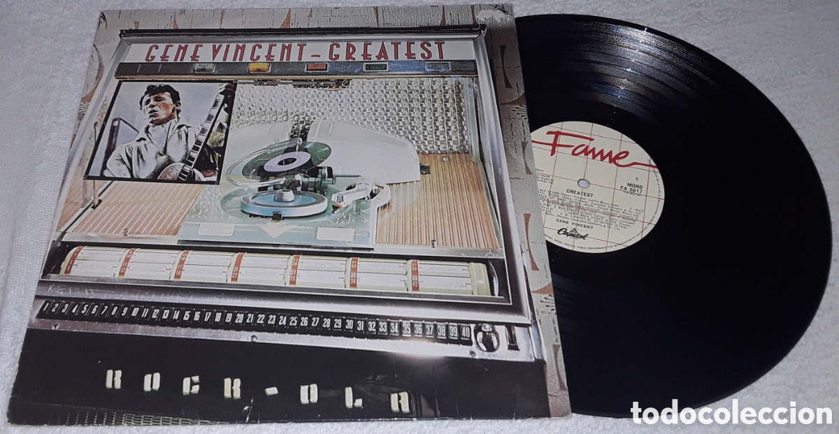 Discos de vinilo: LP - GENE VINCENT - GREATEST - MADE IN UK