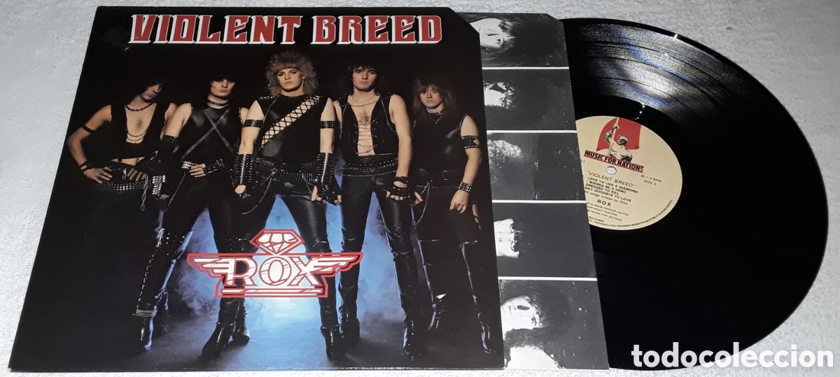 Discos de vinilo: LP - ROX - VIOLENT BREED