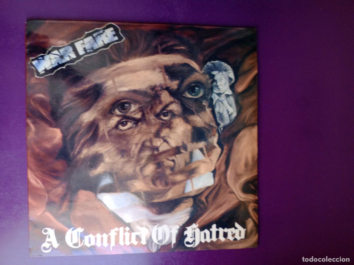 Discos de vinilo: Warfare &lrm;&ndash; A Conflict Of Hatred - LP VICTORIA NEAT RECORDS 1989 - SPEED METAL, THRASH