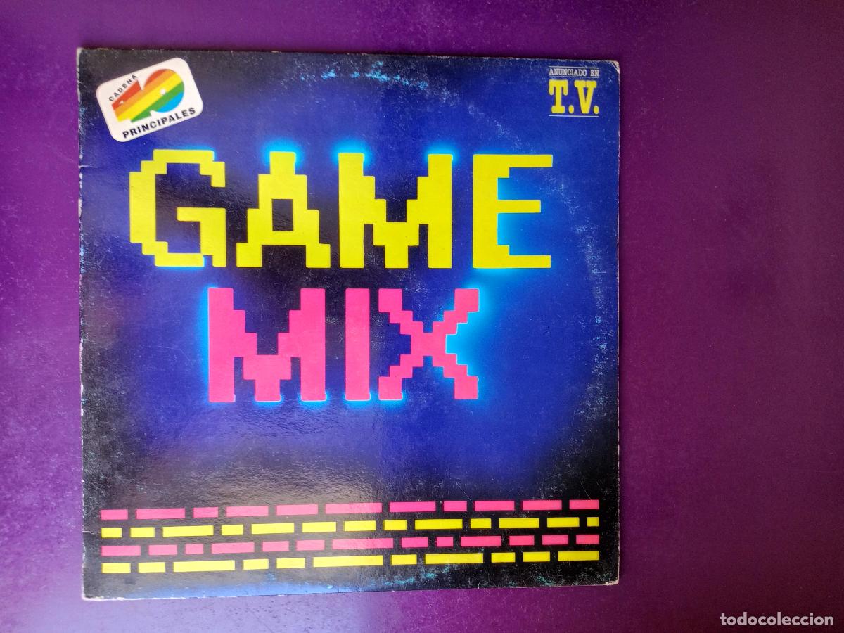 Discos de vinilo: GAME MIX - LP MELODY 1993 - ELECTRONICA DISCO - MUSICA VIDEO JUEGOS - VINILO SIN APENAS USO