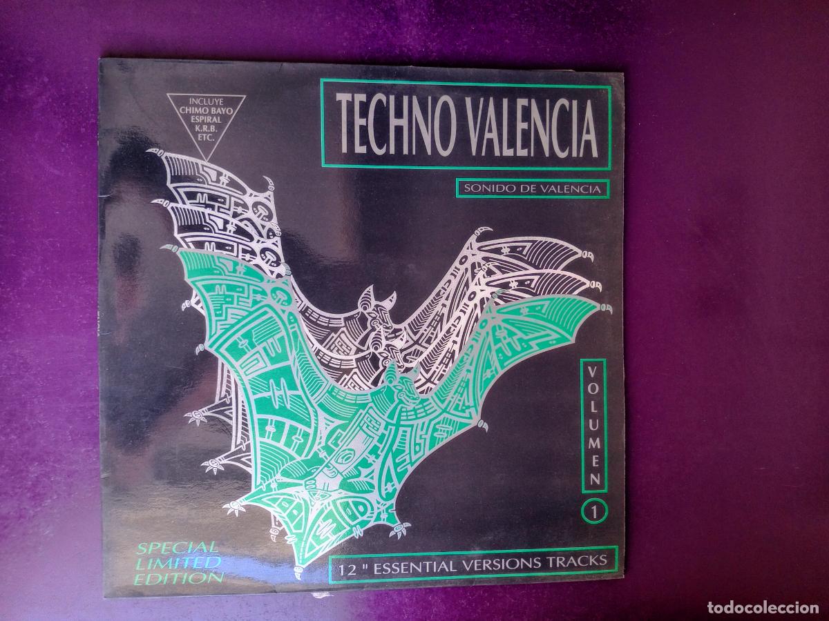 Discos de vinilo: Techno Valencia Volumen 1 - LP CONTRASE&Ntilde;A 1991 - CHIMO BAYO, FLASH ZERO, ENFASE, INTERCEPTOR ETC