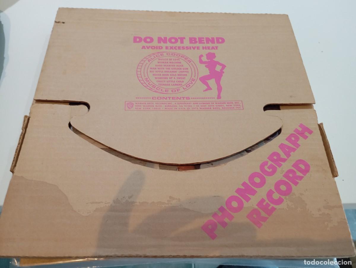Discos de vinilo: LP ALICE COOPER MUSCLE OF LOVE VG++ disco en muy buen estado