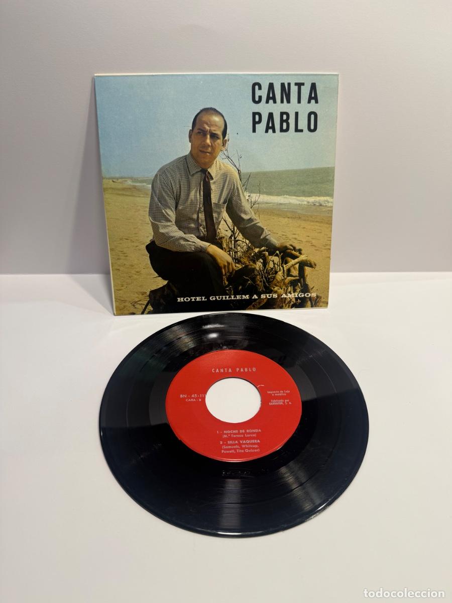 Discos de vinilo: CANTA PABLO VINILO SINGLE / COMPRA MIN&Iacute;MA 5 &euro; - Foto 1
