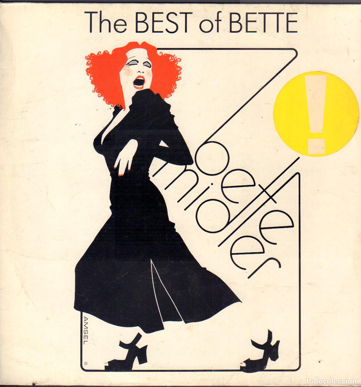 Discos de vinilo: THE BEST OF &rdquo;BETTE MIDLER&rdquo; - FRIENDS, IN THE MOOD, DELTA DAWN.../ LP ATLANTIC 1978 RF-26737