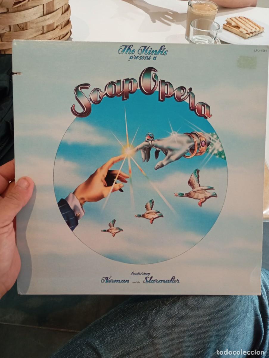 Discos de vinilo: LP ORIG USA 1975 THE KINKS PRESENT SOAP OPERA GATEFOLD VG++++