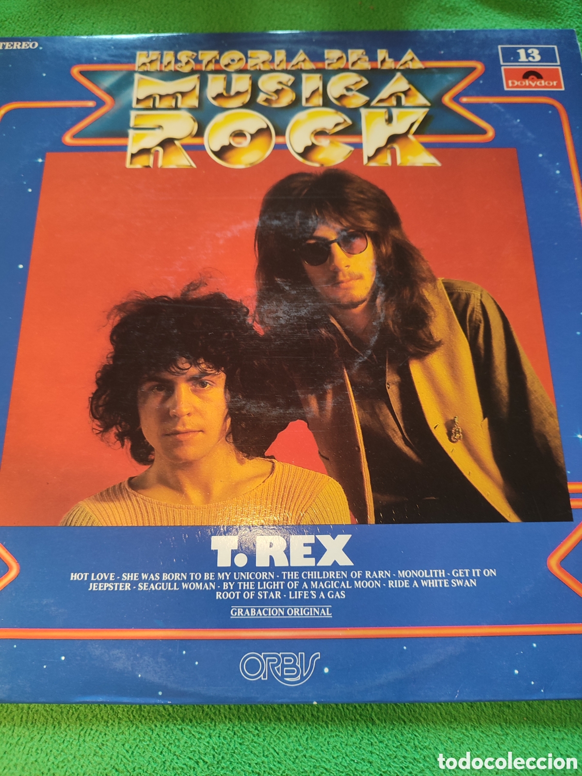 Discos de vinilo: T. Rex - Historia de la m&uacute;sica Rock 13