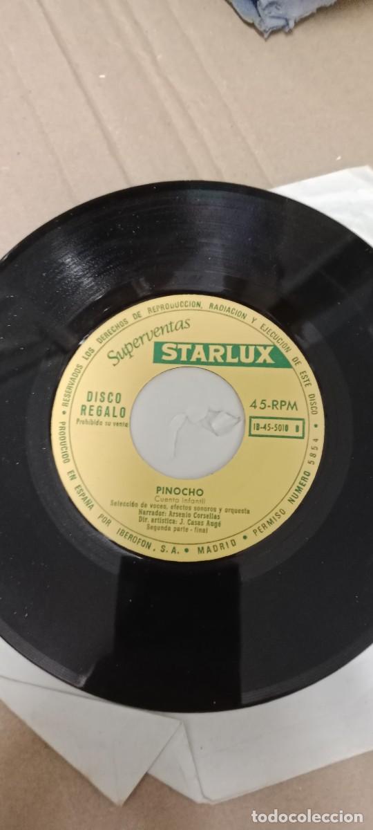 Discos de vinilo: STARLUX PINOCHO DISCO VINILO 7 PULGADAS BAL-3