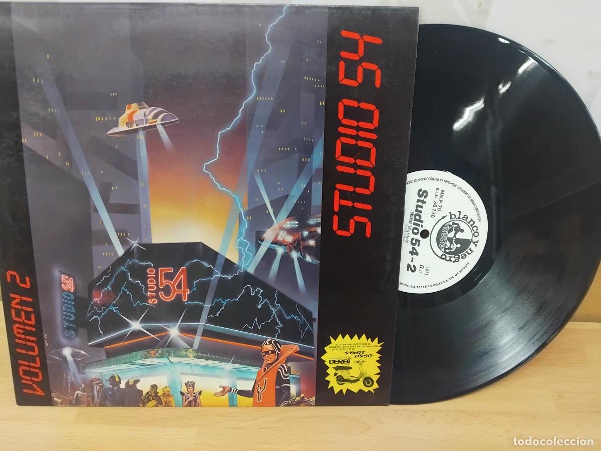 Discos de vinilo: STUDIO 54 VOLUMEN 2. LP BLANCO Y NEGRO. LABEL BLANCO.