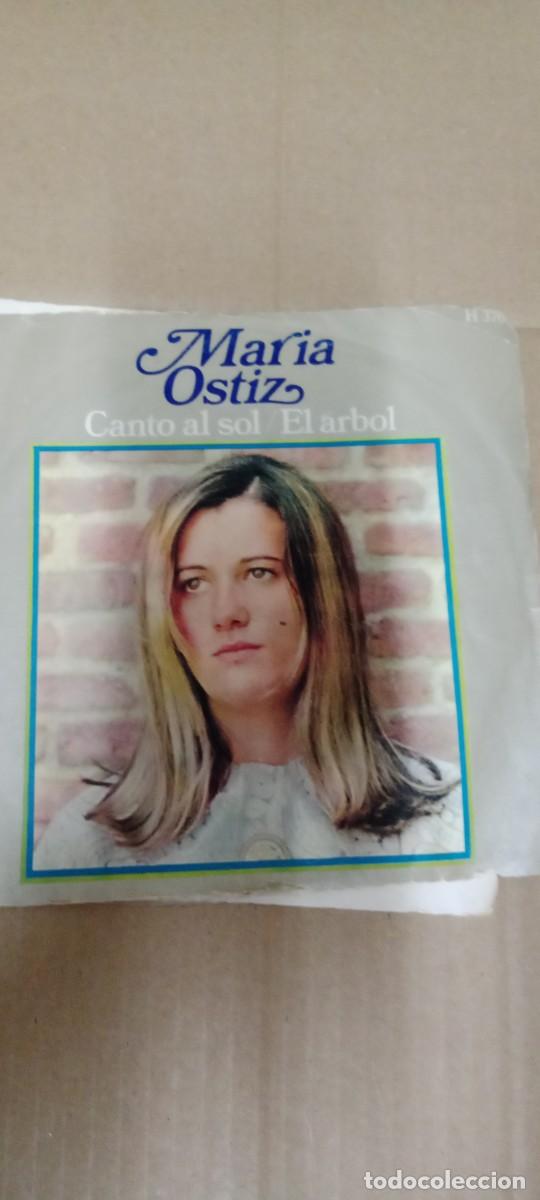Discos de vinilo: MARIA OSTIZ CANTO AL SOL EL ARBOL VINILO 7 PULGADAS BAL-3