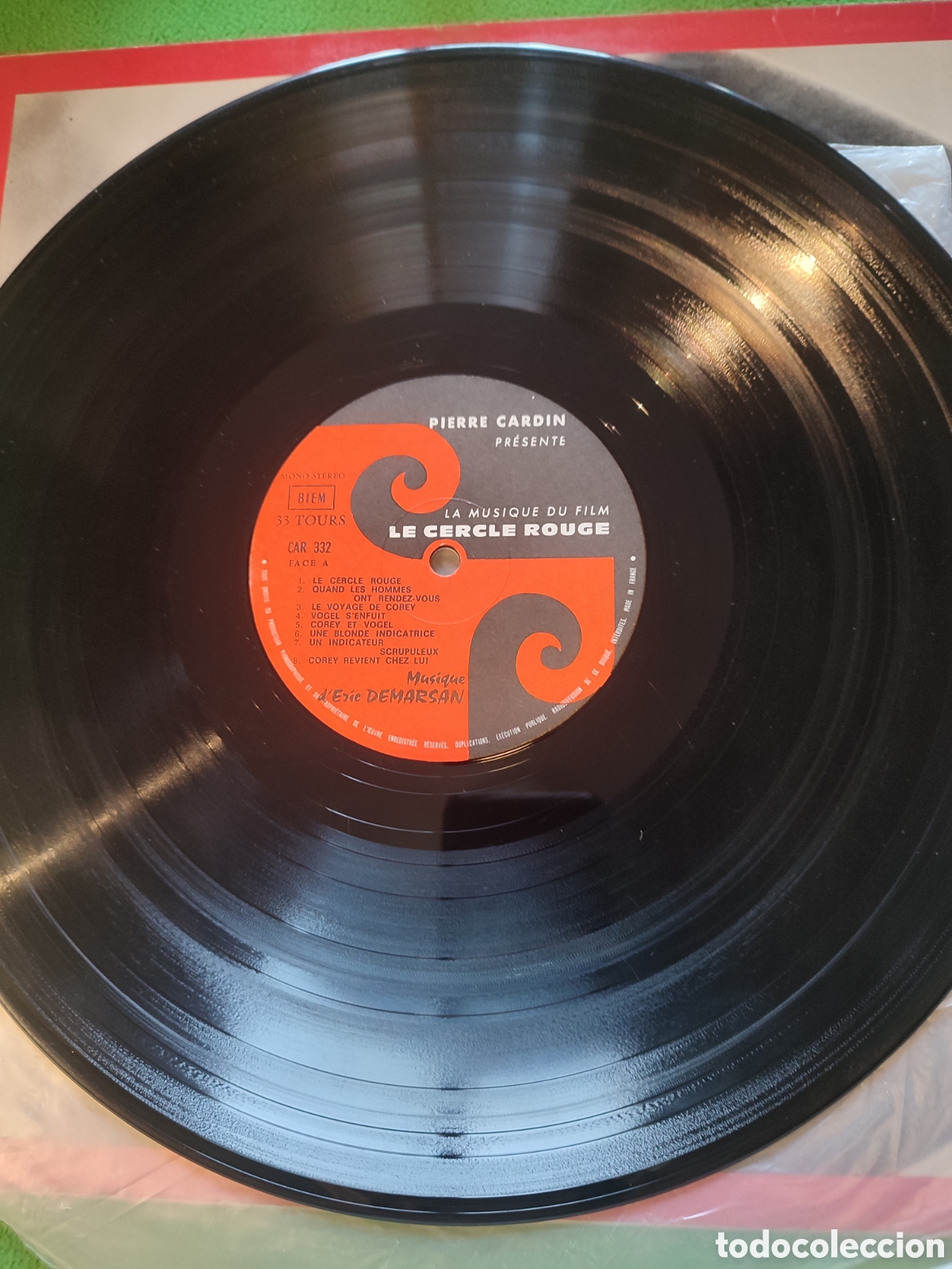 Discos de vinilo: Eric Demarsan - BSO Le cercle Rouge( El c&iacute;rculo rojo ) - Foto 3