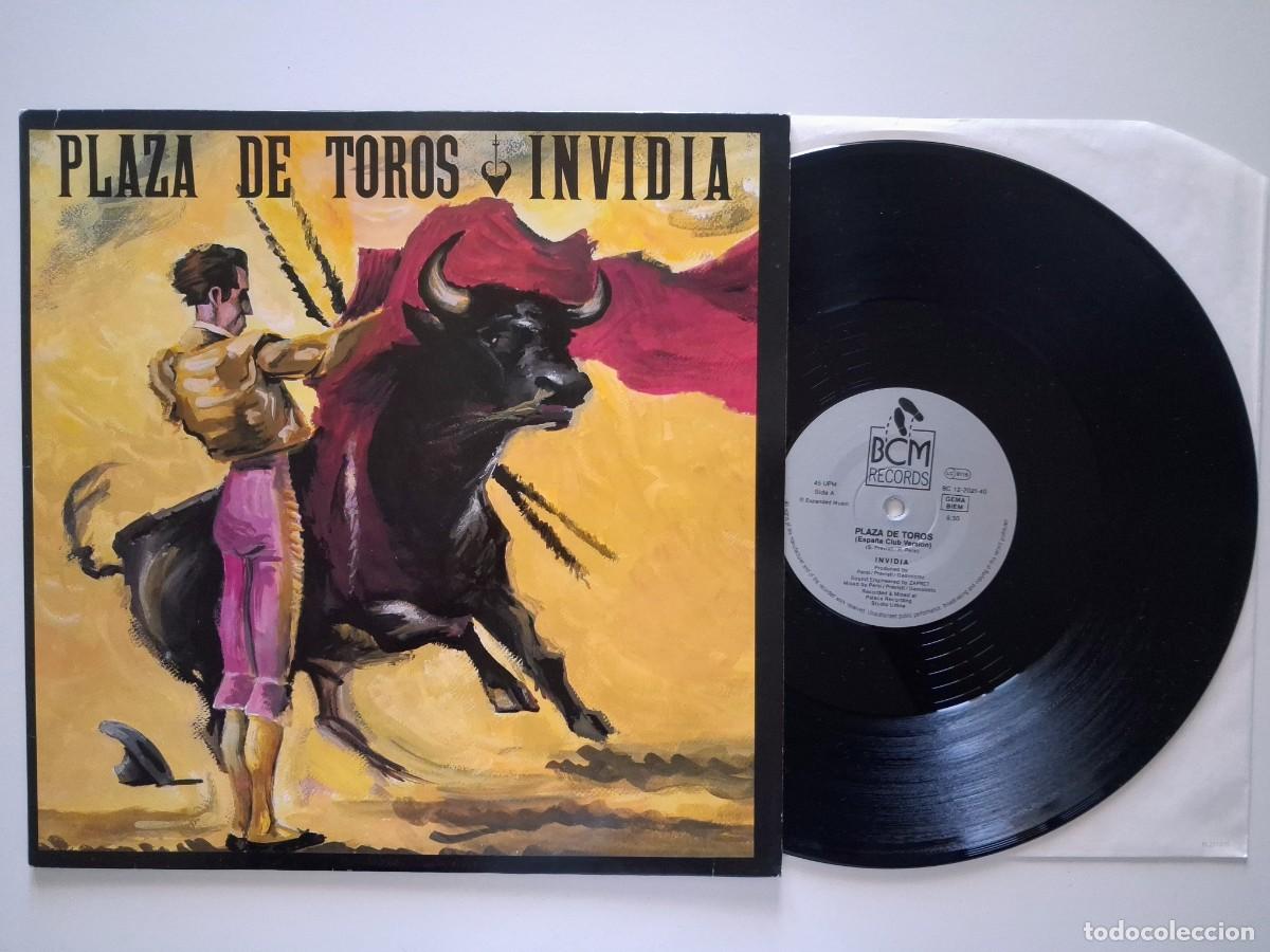 Discos de vinilo: Maxi Single Invidia &ndash; Plaza De Toros