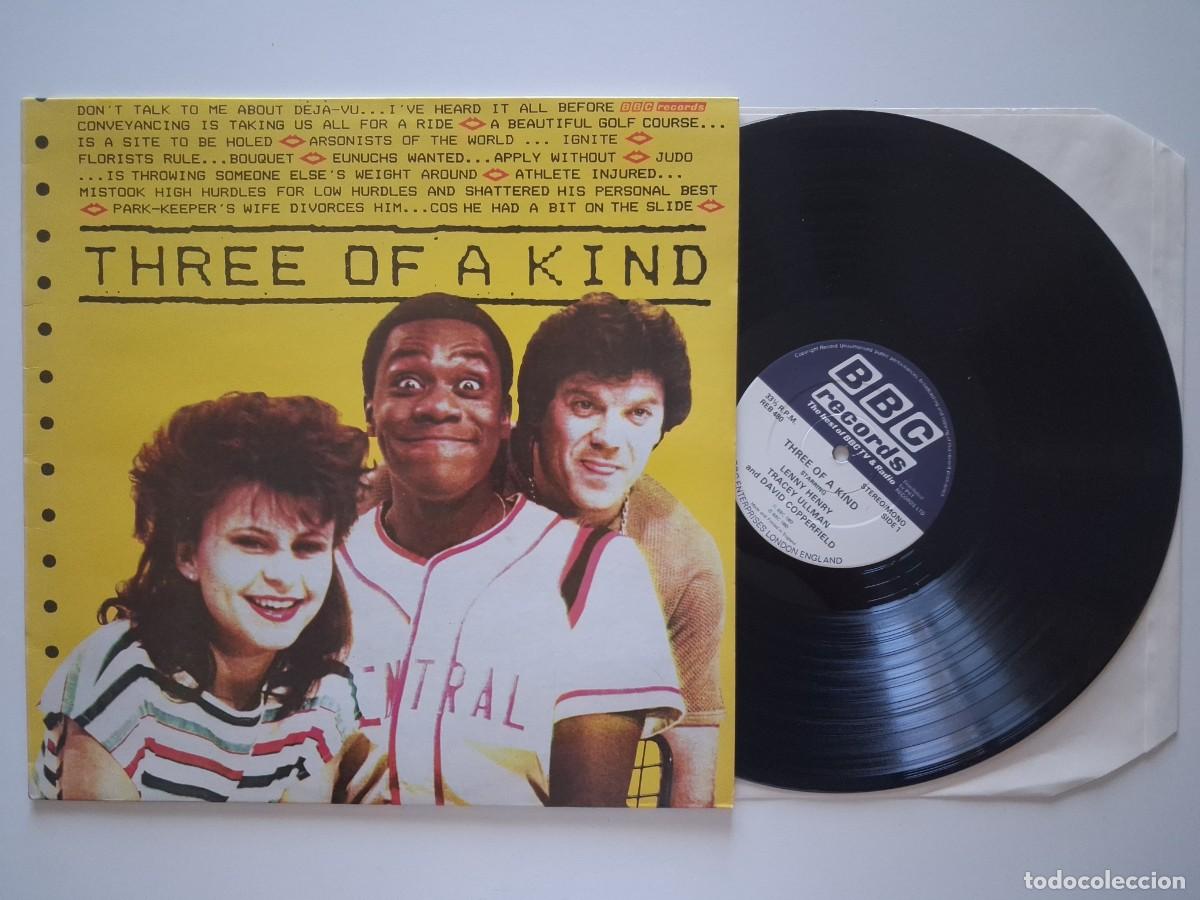 Dischi in vinile: BSO Lenny Henry, Tracey Ullman, David Copperfield &ndash; Three Of A Kind