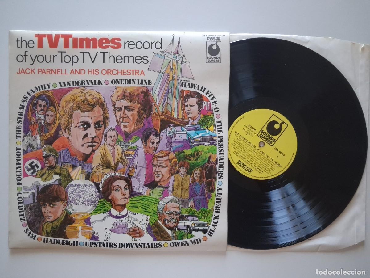 Disques de vinyle: Jack Parnell And His Orchestra &ndash; The TVTimes Record Of Your Top TV Themes