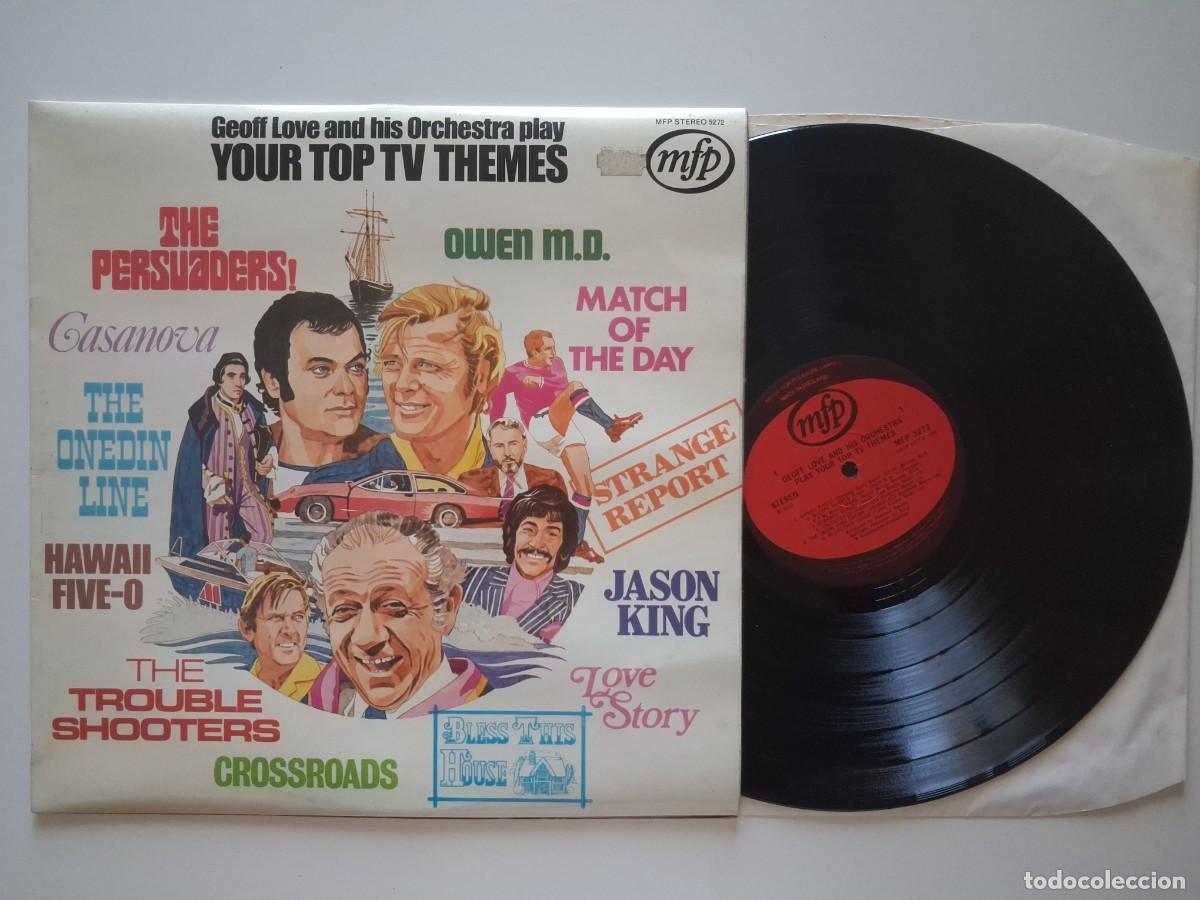 Vinyl-Schallplatten: Geoff Love And His Orchestra &ndash; Your Top TV Themes
