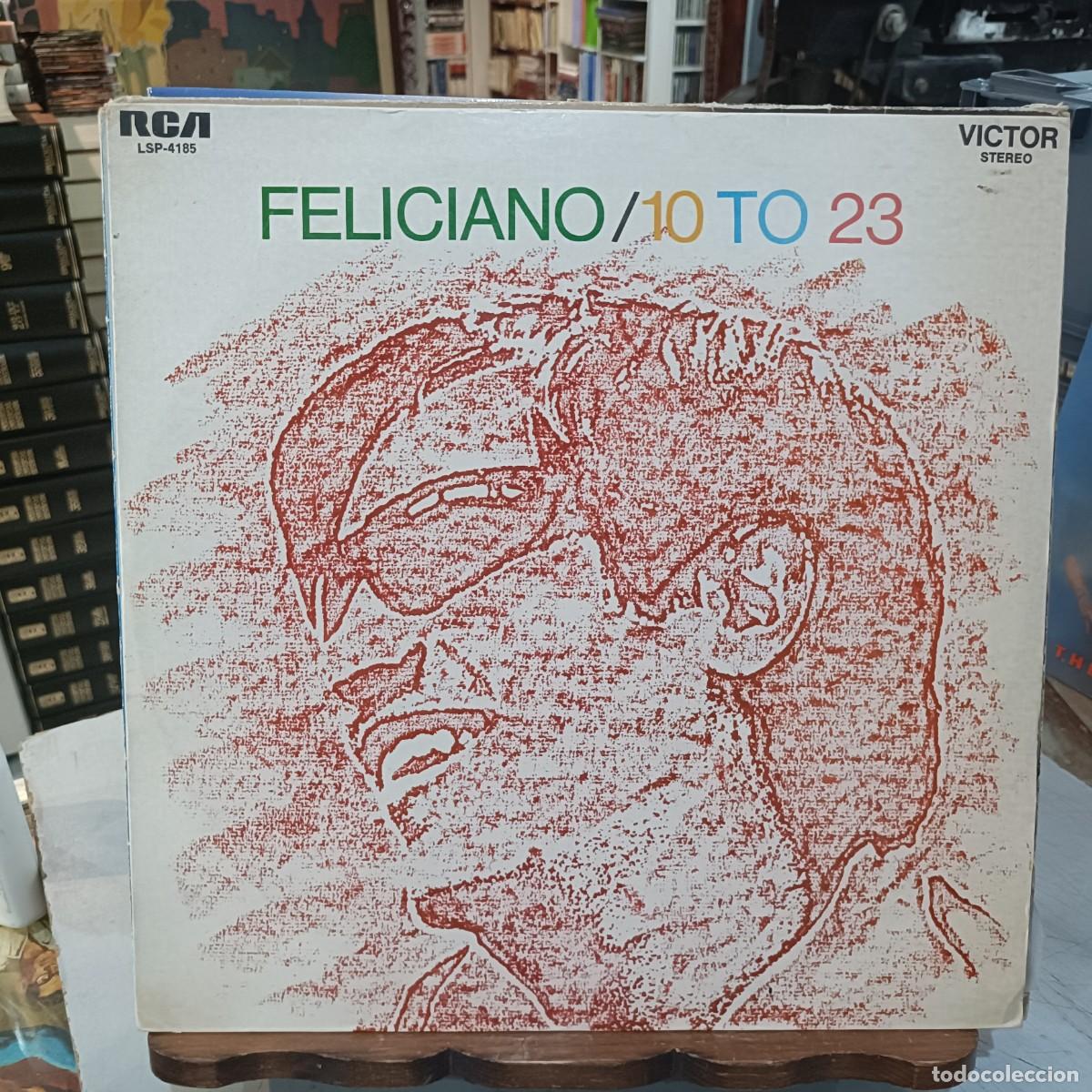 Discos de vinilo: Jos&eacute; Feliciano - Feliciano / 10 To 23 - LP. sello RCA 1969