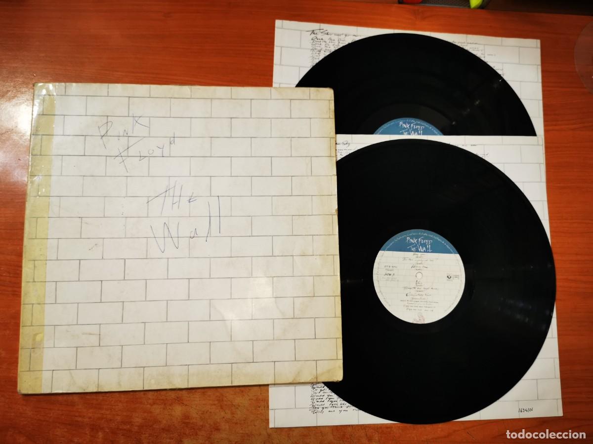 Discos de vinilo: PINK FLOYD The wall 2 LP VINILO GATEFOLD DEL A&Ntilde;O 1979 FRANCIA CON ENCARTES CONTIENE 26 TEMAS