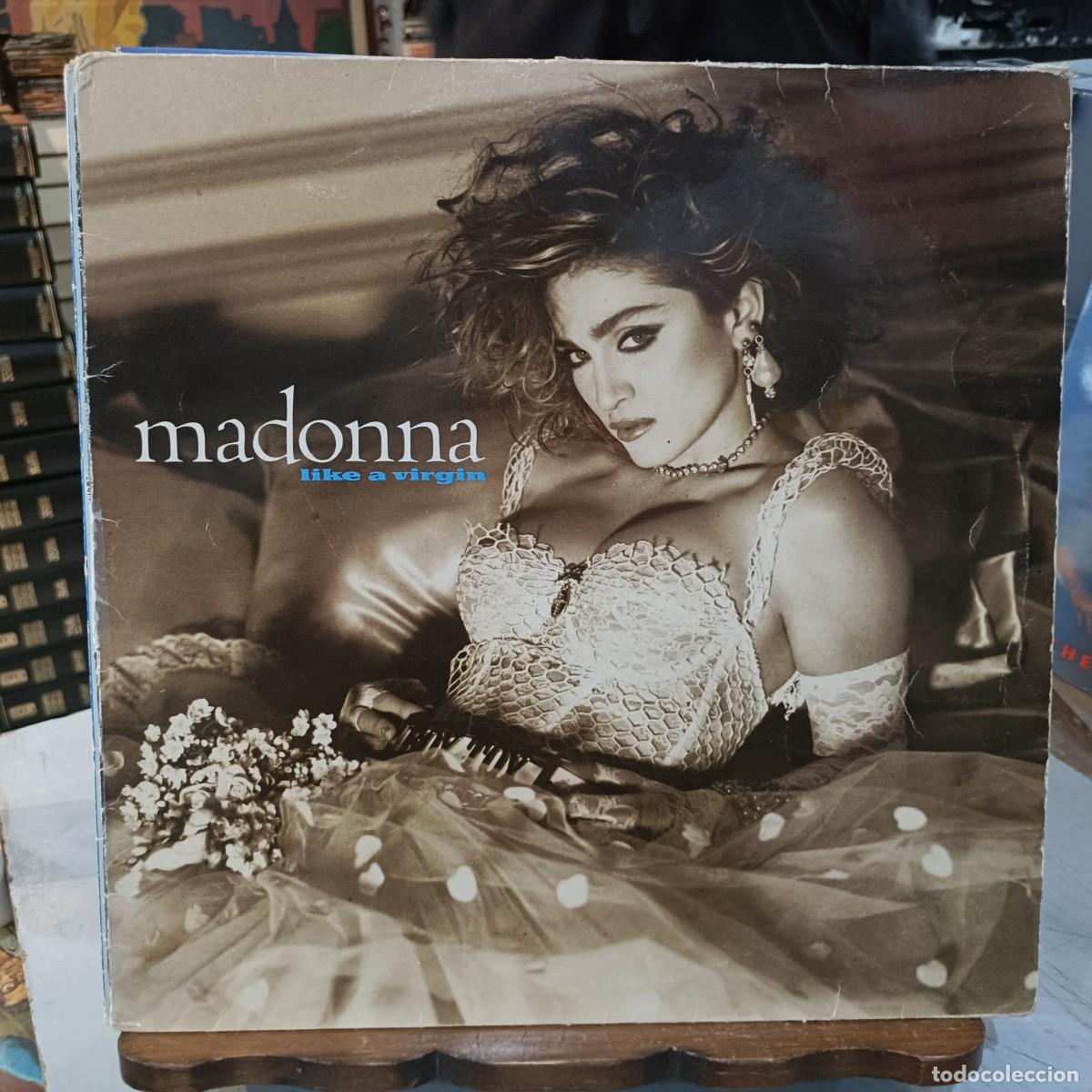 Discos de vinilo: Madonna - Like A Virgin - LP. sello Sire 1984