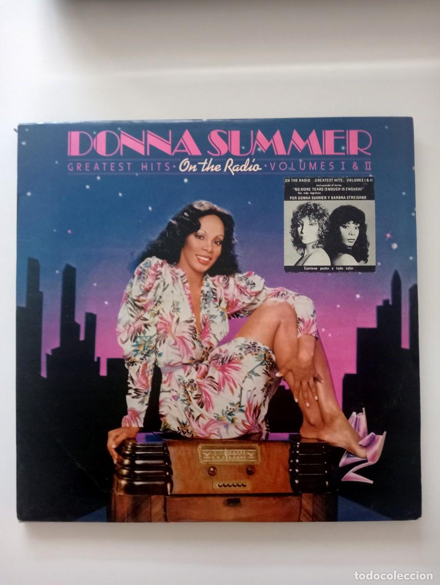 Discos de vinilo: Donna Summer - On The Radio: Greatest Hits Vol. 1 & 2 (2xLP, Comp) 1979 P&Oacute;STER