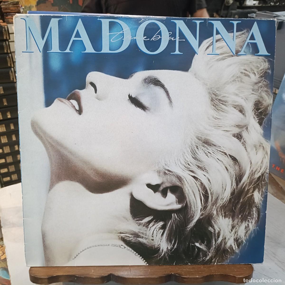 Discos de vinilo: Madonna - True Blue - LP. sello Sire 1986