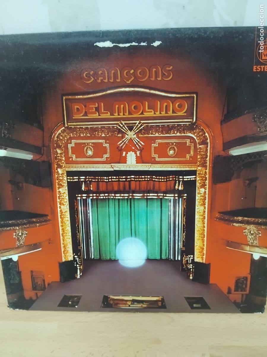 Discos de vinilo: CAN&Ccedil;ONS DEL MOLINO-GATEFOLD CON LIBRETO-ORIGINAL LP HISPAVOX 1977.