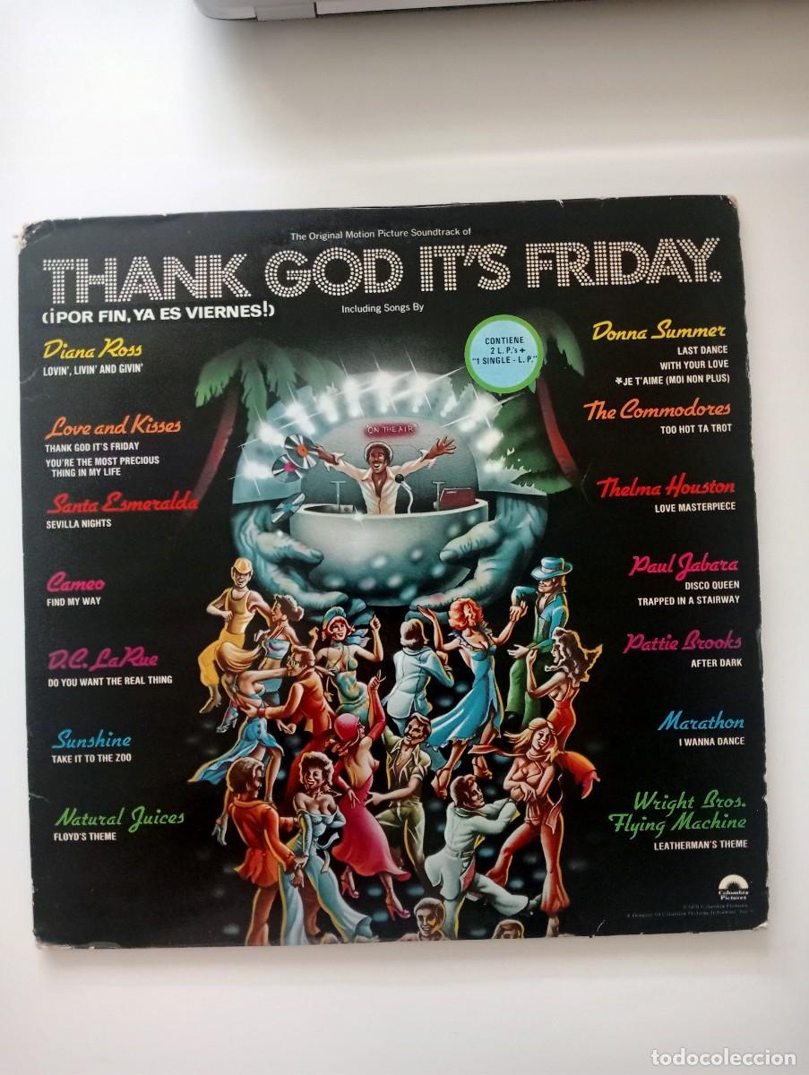 Discos de vinilo: Various - Thank God It's Friday = &iexcl;Por Fin, Ya Es Viernes! (2xLP + 12&rdquo;, S/Sided) 1978