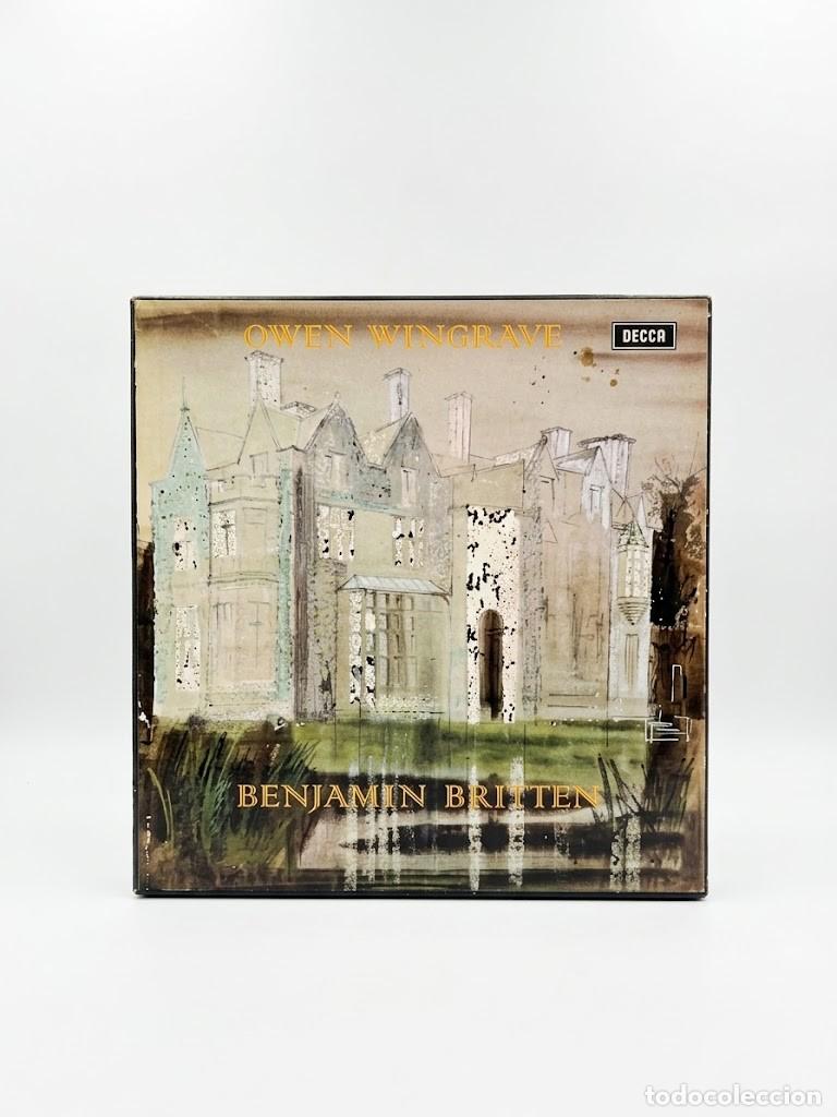 Discos de vinilo: BENJAMIN BRITTEN OWEN WINGRAVE - CAJA 2 VINILOS LP - DECCA FFSS SET 501/2 STEREO (1971)