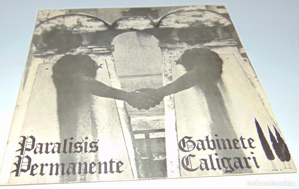 Discos de vinilo: PARALISIS PERMANENTE - GABINETE CALIGARI - EP TIC TAC 1981 CON ENCARTE -