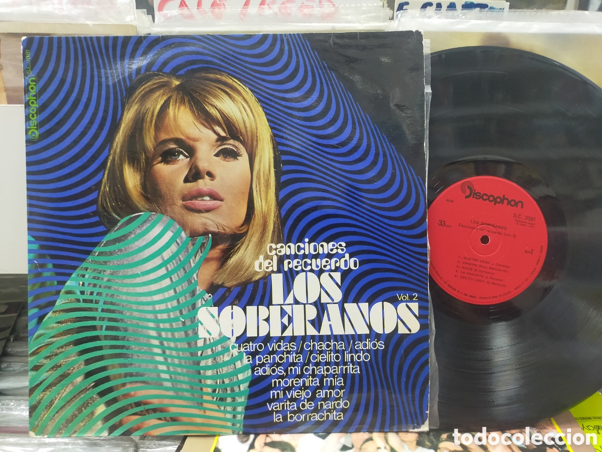Discos de vinilo: Los soberanos lp canciones del recuerdo vol.2 1971