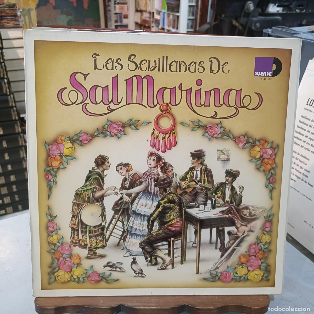 Discos de vinilo: Sal Marina - Las Sevillanas de Sal Marina - LP. sello Duende 1985