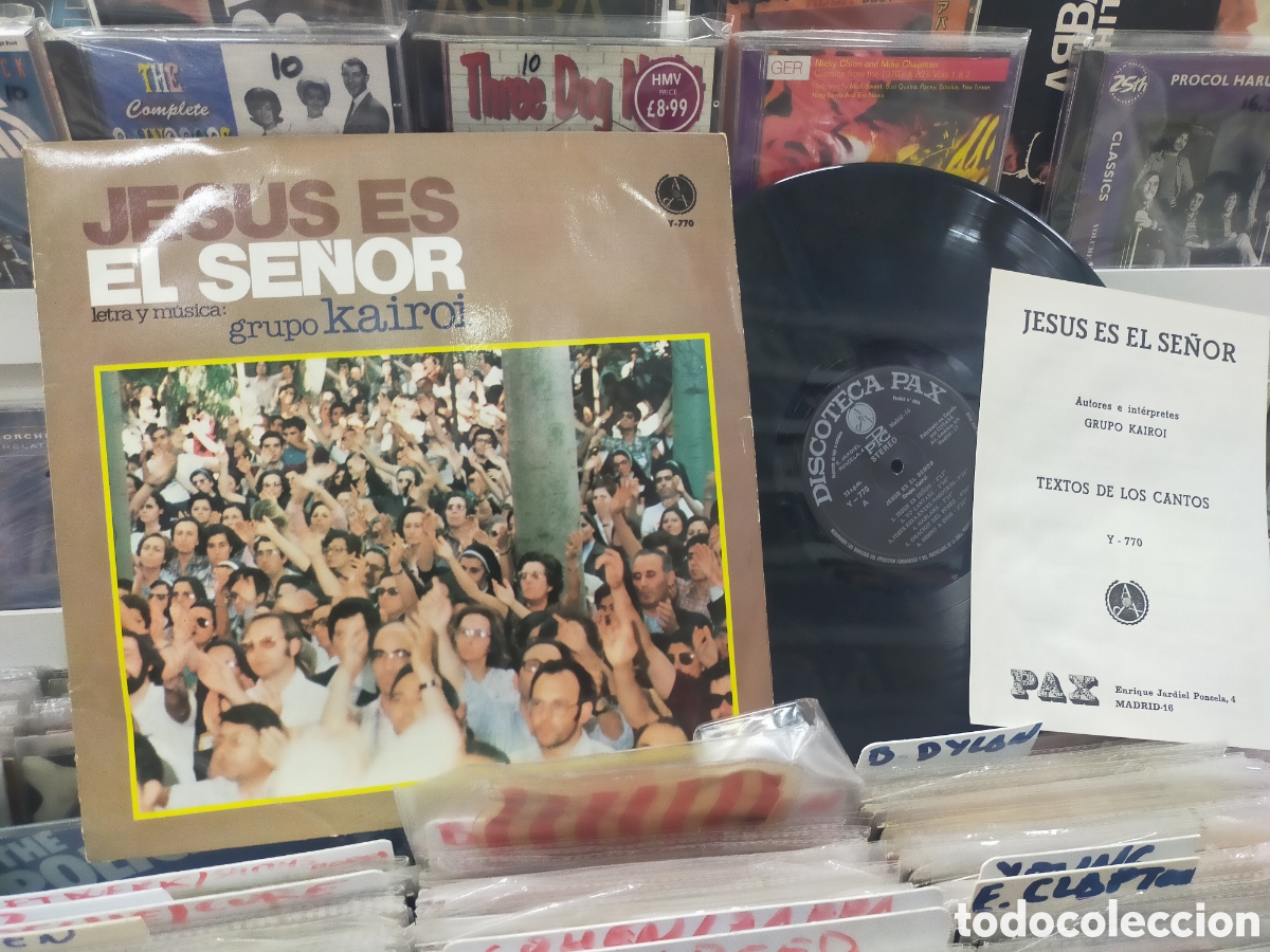 Discos de vinilo: Grupo kairoi lp Jes&uacute;s es el se&ntilde;or 1979