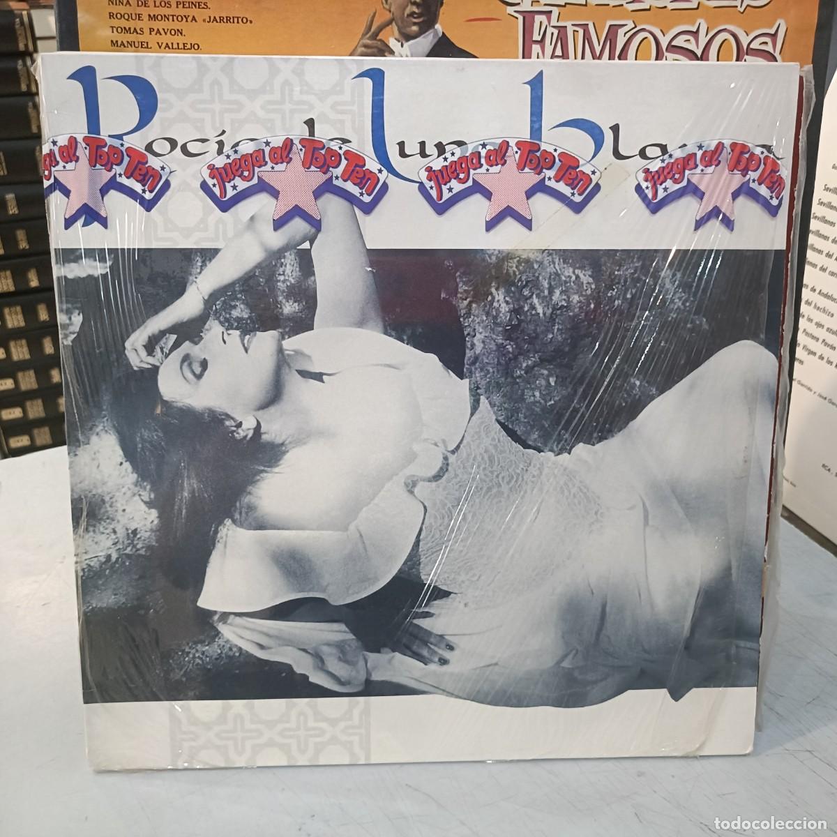 Discos de vinilo: Roc&iacute;o Jurado - Roc&iacute;o de Luna Blanca - LP. sello EMI 1990