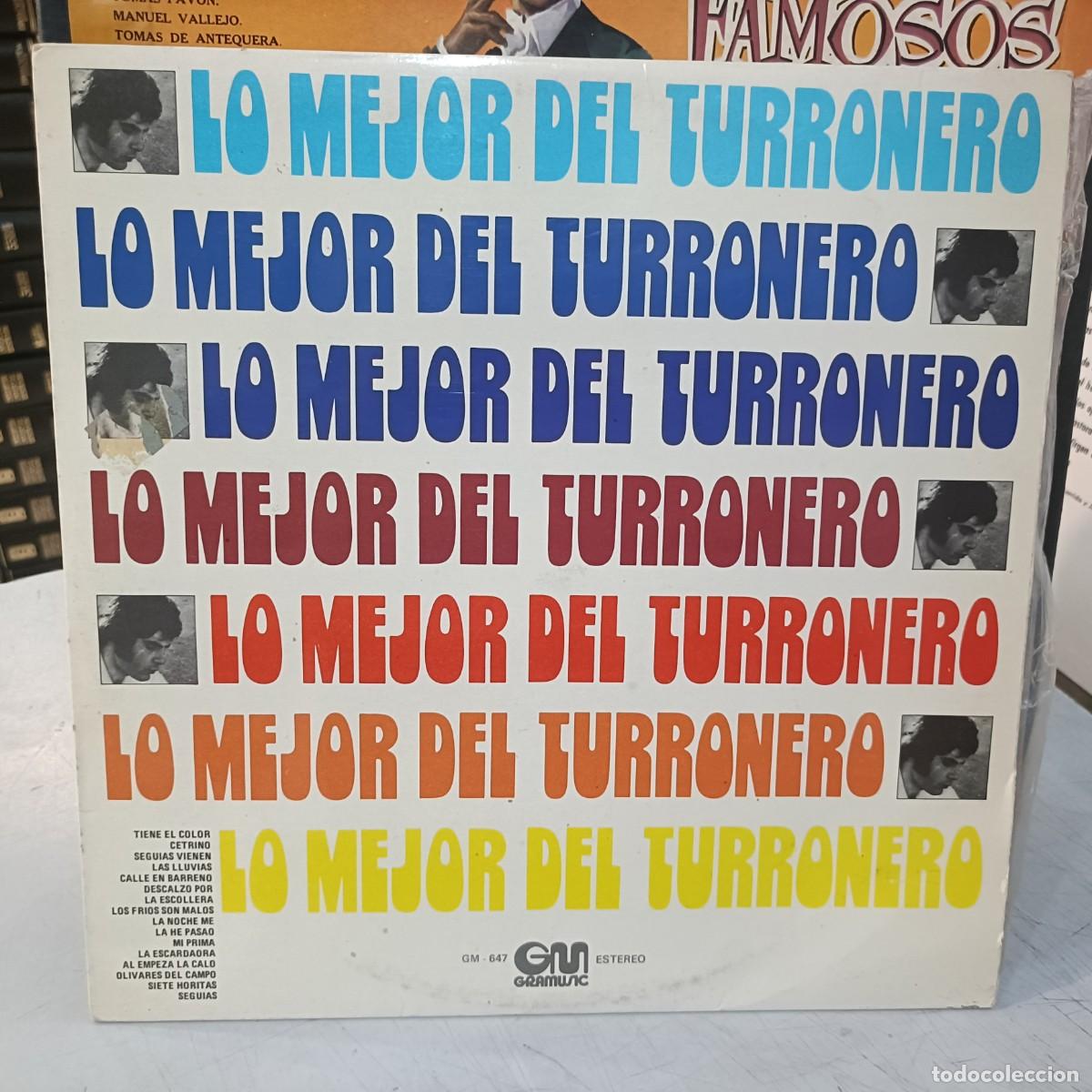 Discos de vinilo: El Turronero - Lo Mejor del Turronero - LP. sello Gramusic 1977
