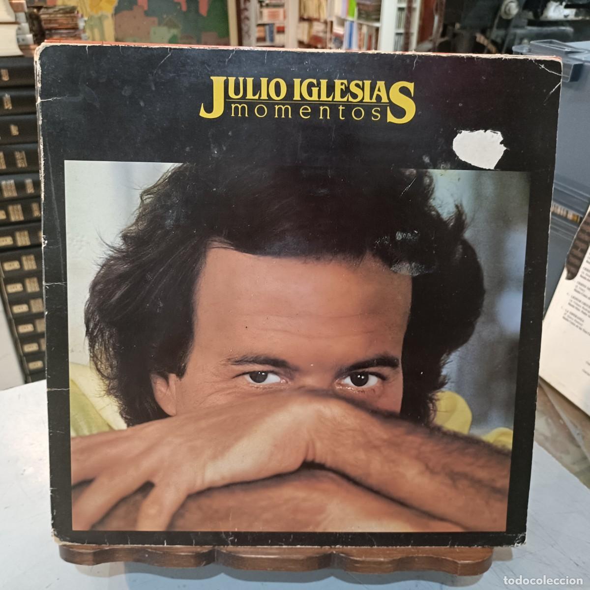 Discos de vinilo: Julio Iglesias - Momentos - LP. sello CBS 1982