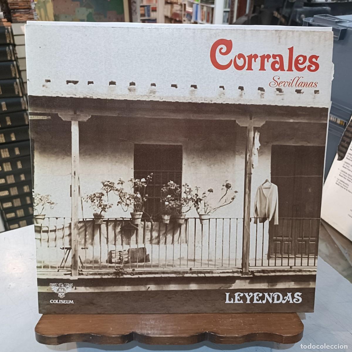 Discos de vinilo: Corrales - Leyendas - LP. sello Coliseum 1986 (Sevillanas)