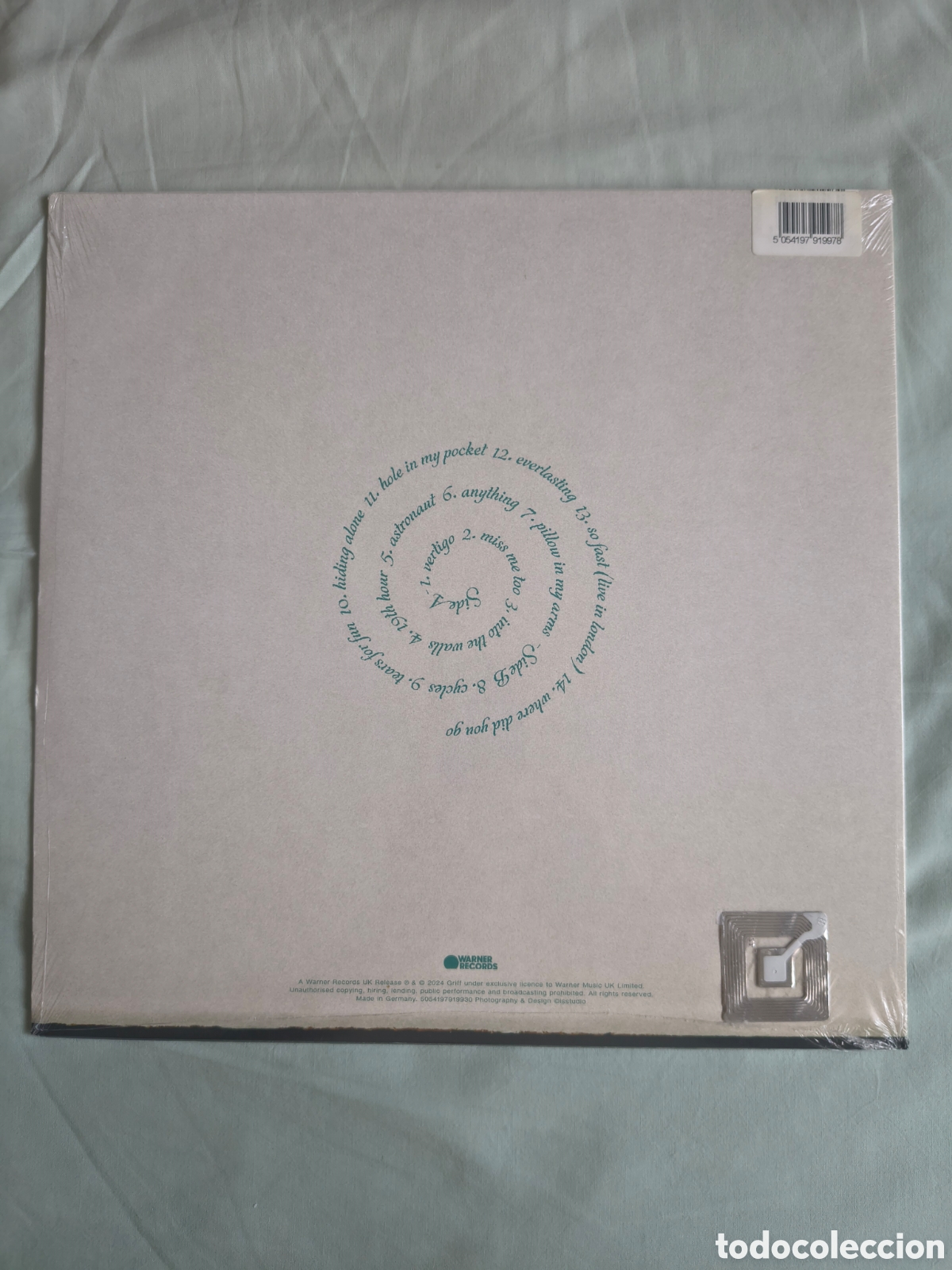 Discos de vinilo: GRIFF VERTIGO. VINILO LP NUEVO - Foto 2