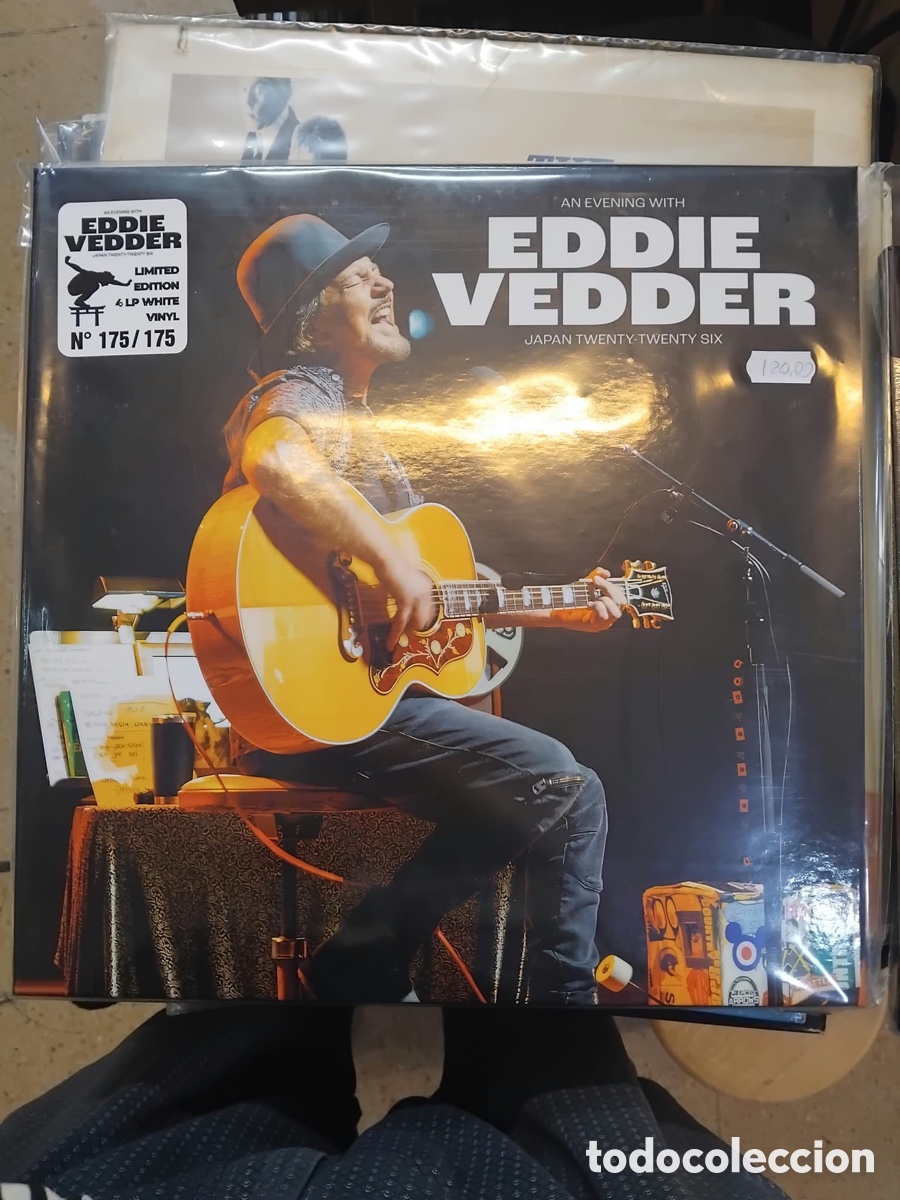 Discos de vinilo: ANE EVENING. WITH EDDIE VEDDER JAPAN TWENY T wEMYU SIx