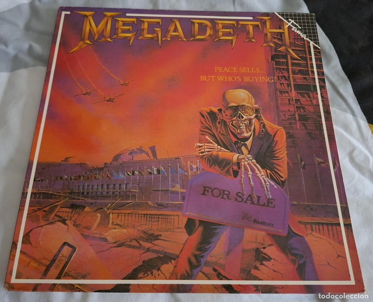 Discos de vinilo: Megadeth Peace Sells Vinilo Lp - Foto 1