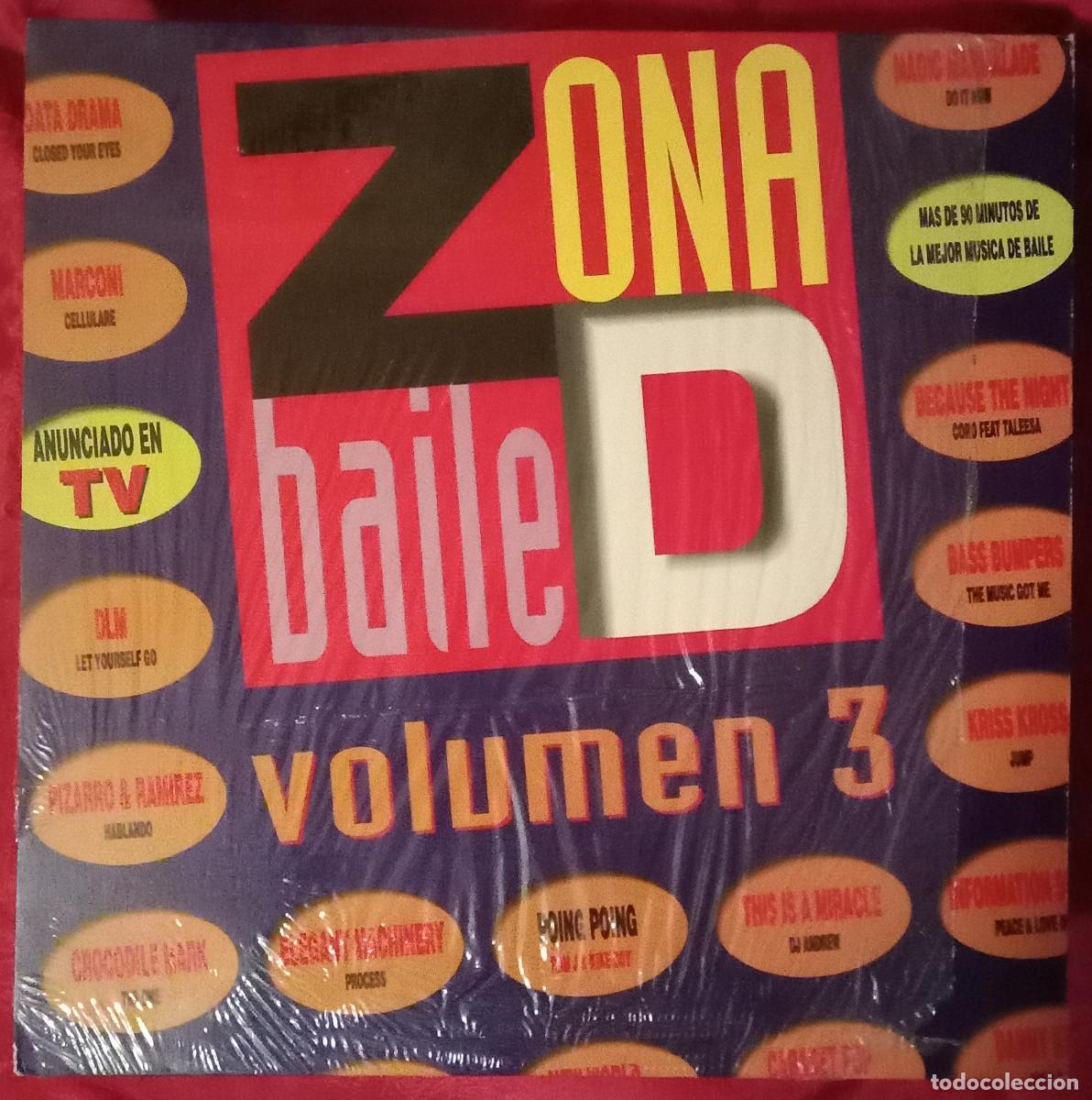 Discos de vinilo: Zona de Baile D - Doble LP Recopilatorio - Fangoria / DLM / Marconi... - Edit. EMI. 1992
