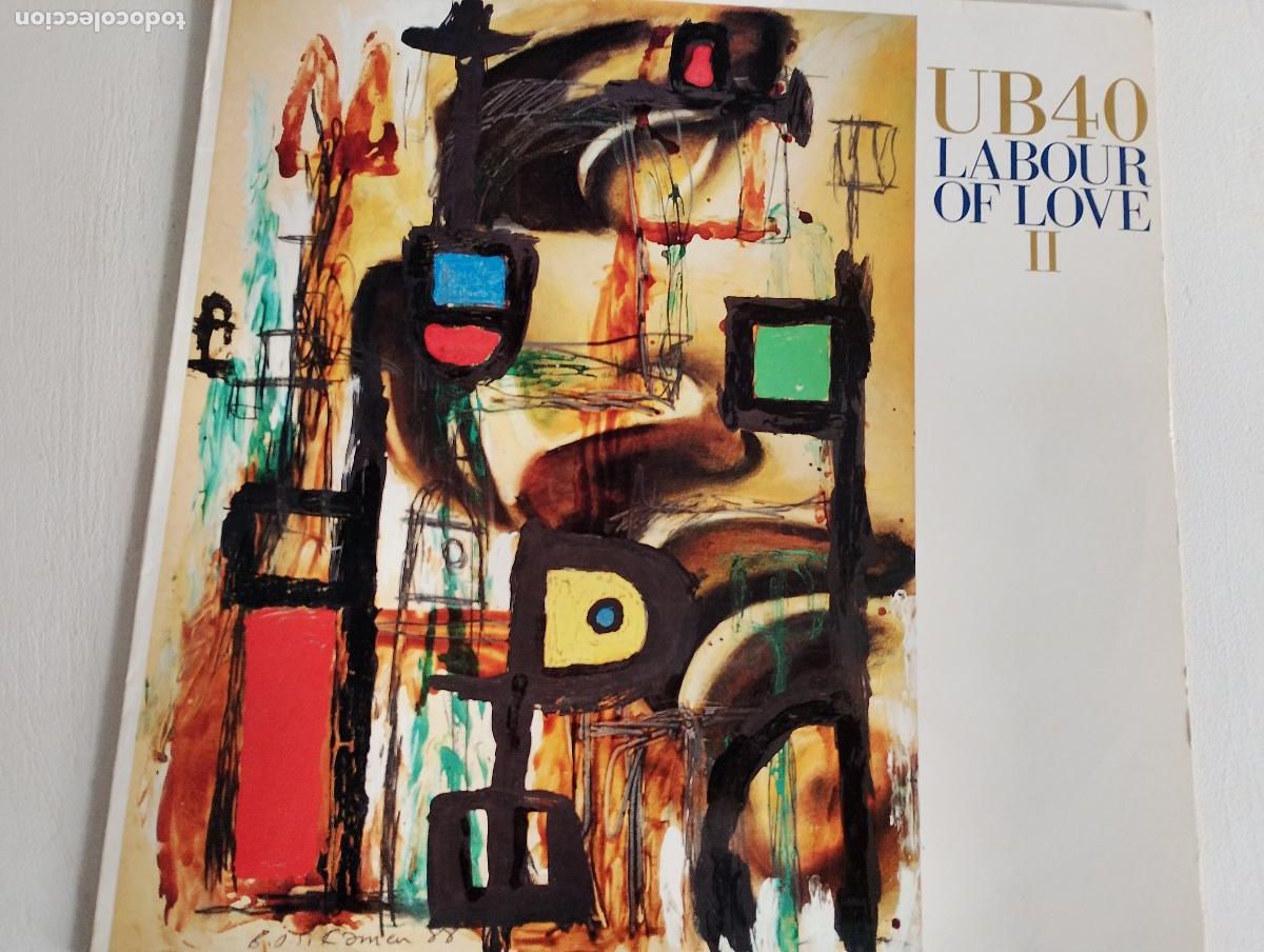 Discos de vinilo: UB40 &ndash; Labour Of Love II,ed espa&ntilde;ola, 1989 Reggae Reggae-Pop