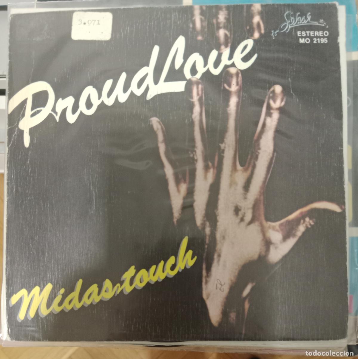 Discos de vinilo: Proudlove &ndash; Midas Touch single PROMO Espa&ntilde;a 1983