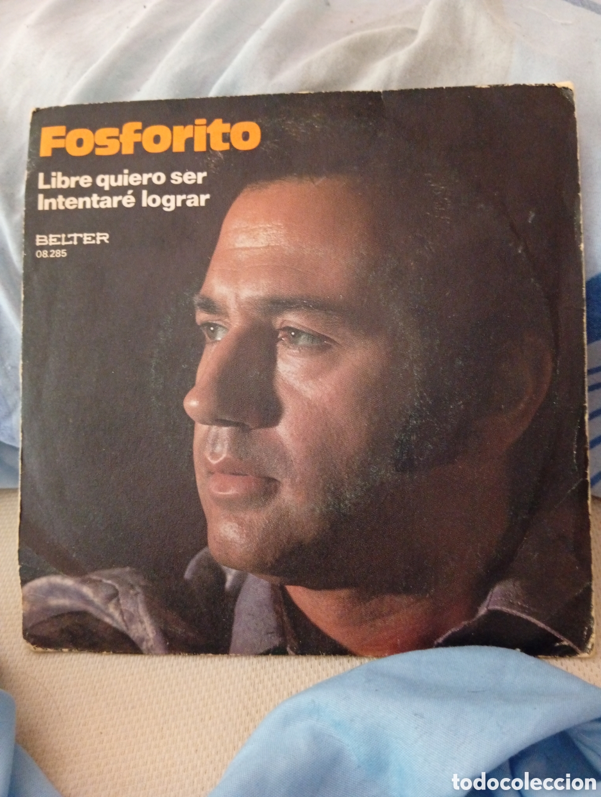 Discos de vinilo: Vinilo peque&ntilde;o Fosforito