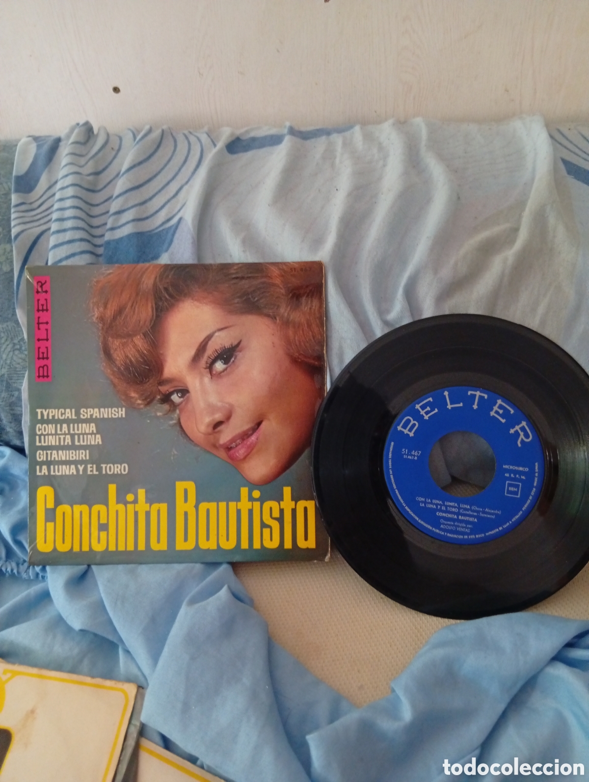 Discos de vinilo: Vinila peque&ntilde;a de Conchita Bautista