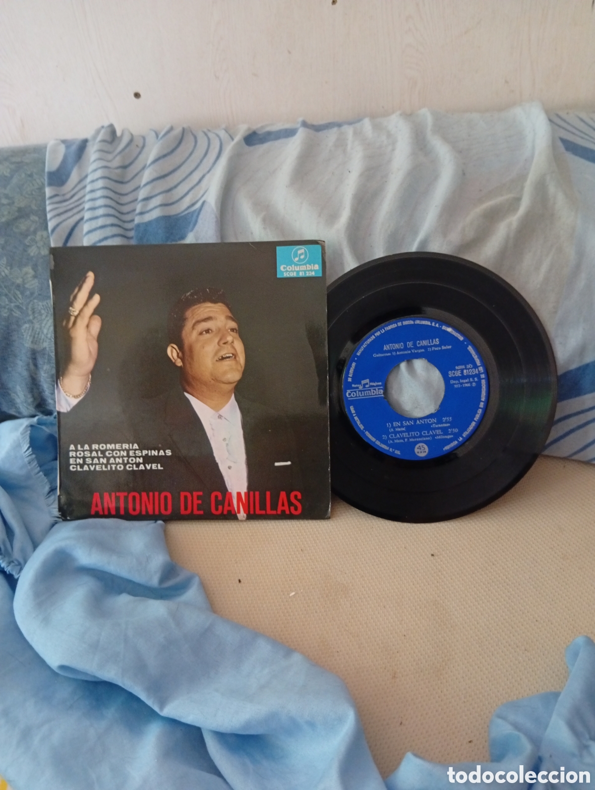 Discos de vinilo: Antonio de Canillas vinilo peque&ntilde;o