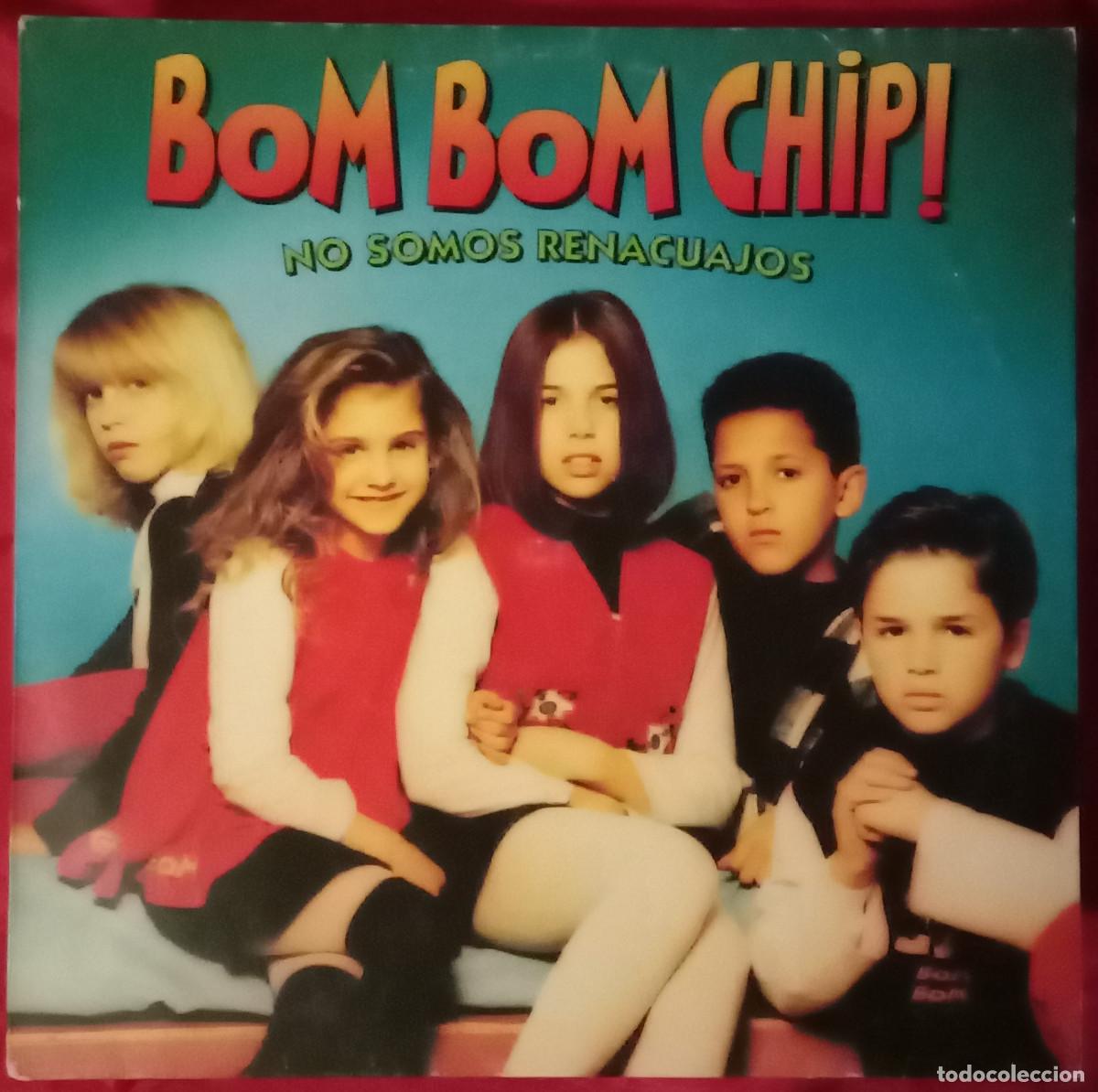Discos de vinilo: Bom Bom Chip! - No Somos Renacuajos - Mi&eacute;rcoles / Esto Si, Esto No... - Edit. WEA. 1993