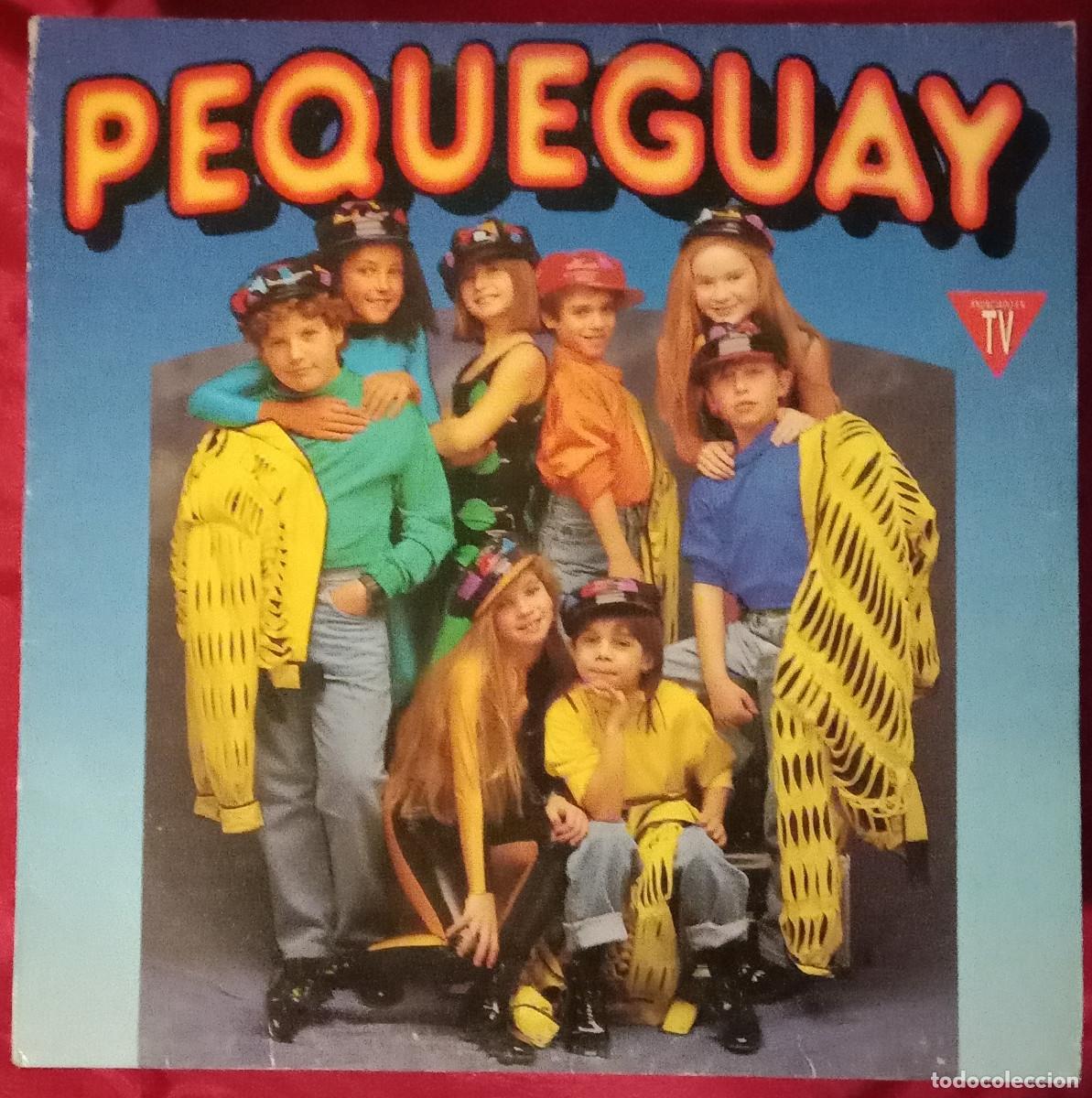 Discos de vinilo: Pequeguay - Baila con Pequeguay / Sandokan / Navirap / Dame tu Amistad... - Edit. HispaVox. 1992