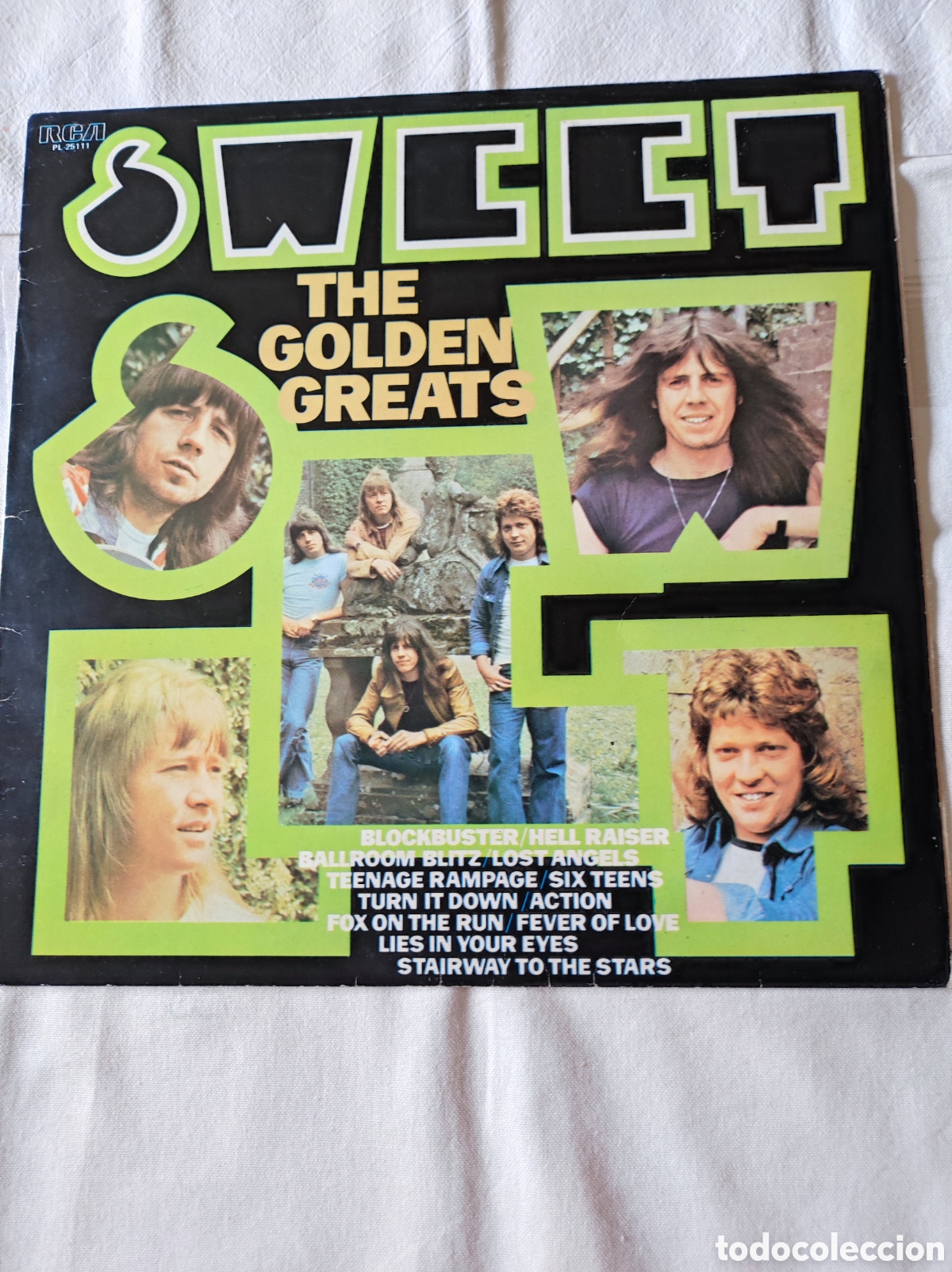 Discos de vinilo: THE SWEET - THE GOLDEN GREATS
